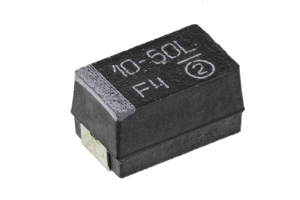 Product image for Capacitor Tantalum SMT TR3E 50V 10uF