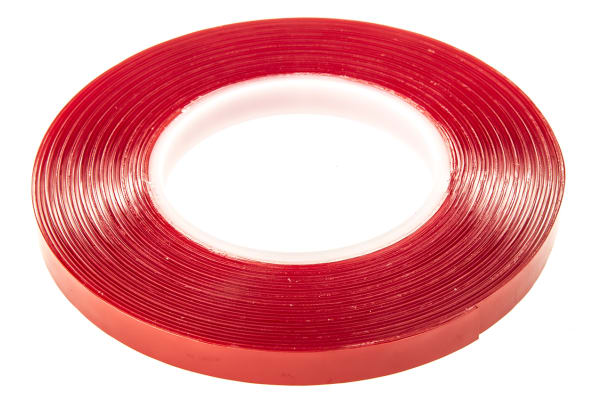 Product image for HI-BOND D/S CLR A/FOAM TAPE 1.0X12MMX10M