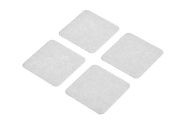 Product image for HI-BOND D/S ADH PADS CLEAR 30X30MMX12PCS