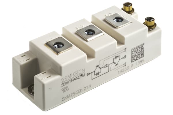 Product image for IGBT MODULE HALF-BRIDGE 115A 1200V