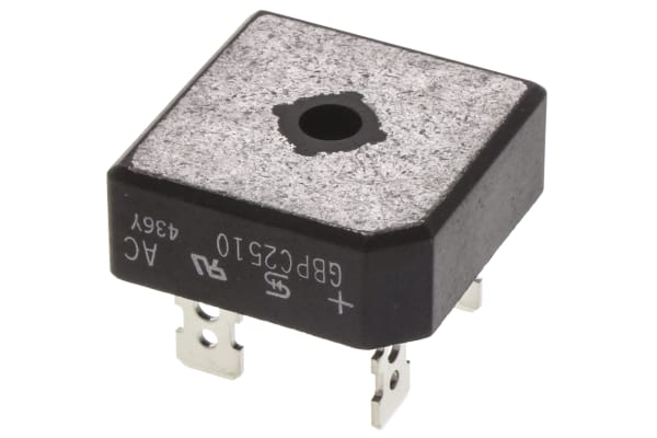 Product image for BRIDGE RECTIFIER, 25A, 1000V, GBPC