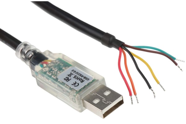 Product image for USB TO RS232 CONVERTER CABLE, 5M, 0V OUT