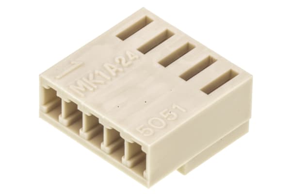 Product image for Housing 2.5mm KK,female,for 2759,5w