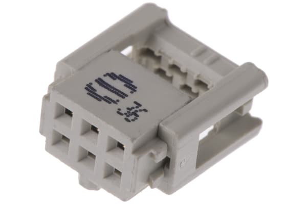 Product image for IDC CONNECTOR 6-PIN F