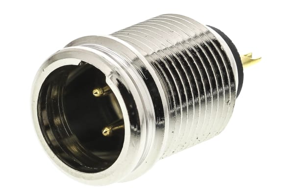 Product image for 3 POLE WATER RESISTANT CHASSIS CONNECTOR