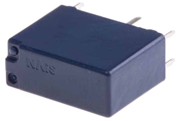 Product image for PCB relay,SPDT, 30A 12Vdc, 7.2Vdc pickup