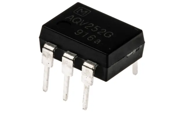 Product image for PhotoMOS DIP 6pin relay,SPNO 60V 2.5A