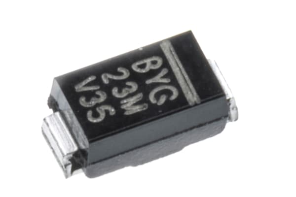 Product image for Diode Ultra Fast Rectifier 1KV 1.5A SMA