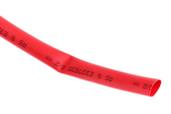 Product image for Red heatshrink tube 6/2mm i/d