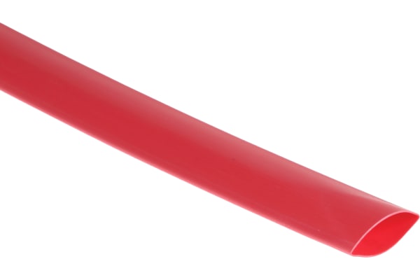 Product image for Red heatshrink tube 12/4mm i/d