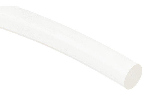 Product image for Round poly clear belt 8mm dia. x  5m