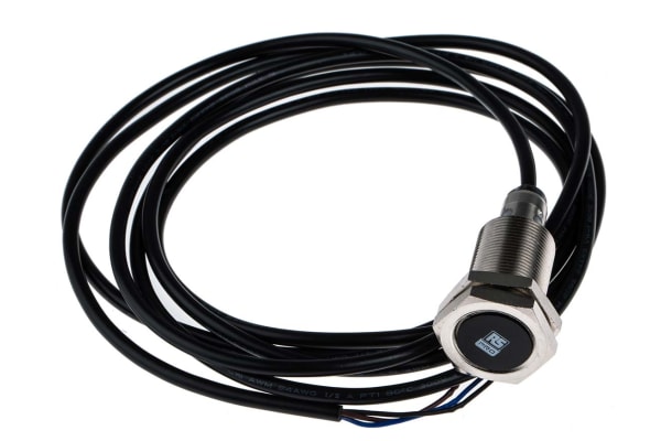 Product image for Inductive Sensor, M18, PNP, Sn 5mm, 2m