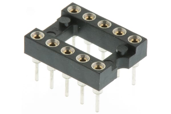 Product image for 10W DIL SOCKET OPEN FRAME SOLDER