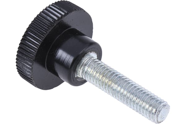 Product image for Knurled Torque Knob M5 x 20,18mm dia.