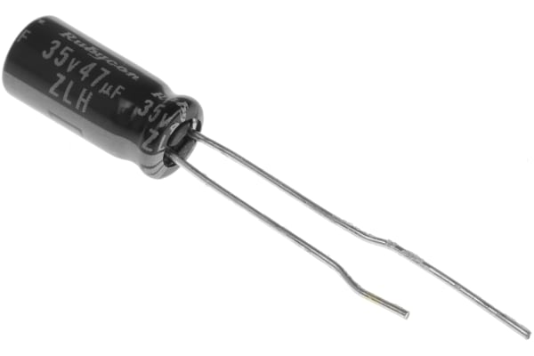 Product image for CAPACITOR AL 105DEG 47UF 35V 5X11