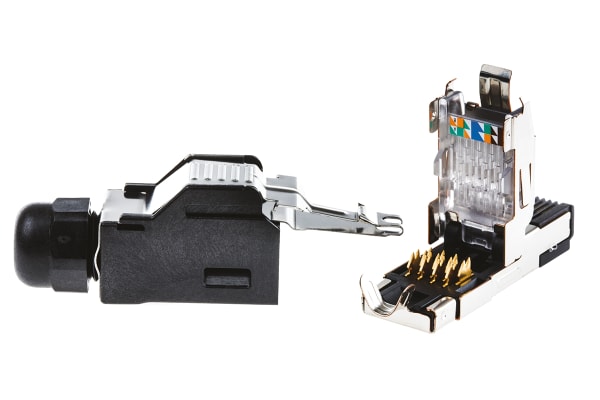 Product image for IE RJ45 MODULAR PLUG KIT,IP20,8 POSITION