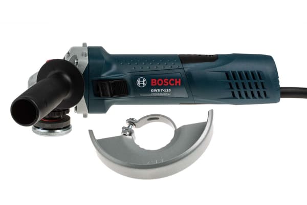 Product image for Bosch GWS 7-115 115mm Corded Angle Grinder, Euro Plug