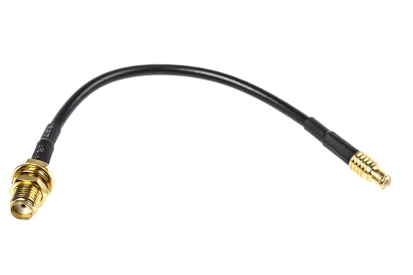 Product image for RF 100 MM SMA F MCX M CABLE ASSEMBLY