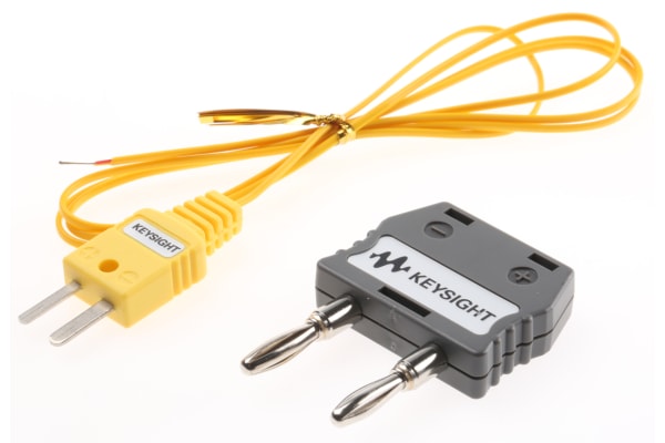 Product image for THERMOCOUPLE (K) & TEMP PROBE ADAPTER