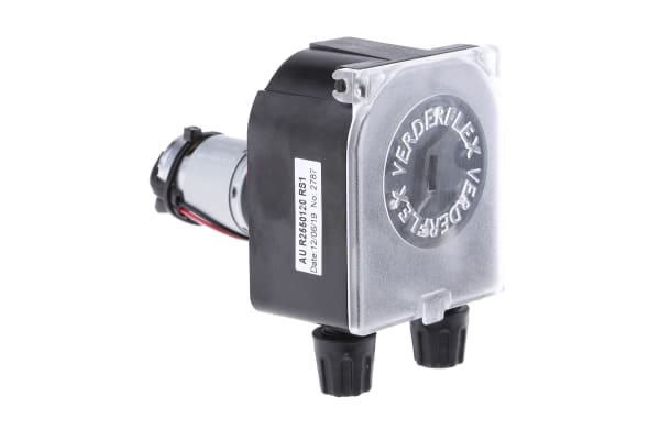 Product image for PANEL MOUNT PERISTALTIC DC PUMP 120 RPM