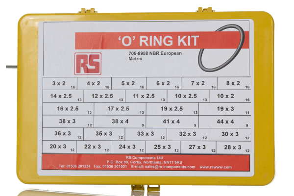 Product image for Nitrile O-Ring Metric kit