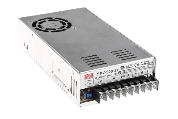 Product image for Power Supply,Switch Mode,24V,12.5A,300W