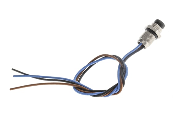 Product image for Male socket with wires 3-way