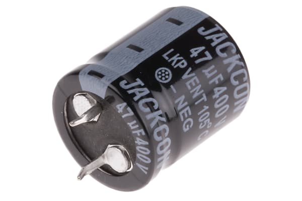 Product image for Snap in AL cap 47uF 400V