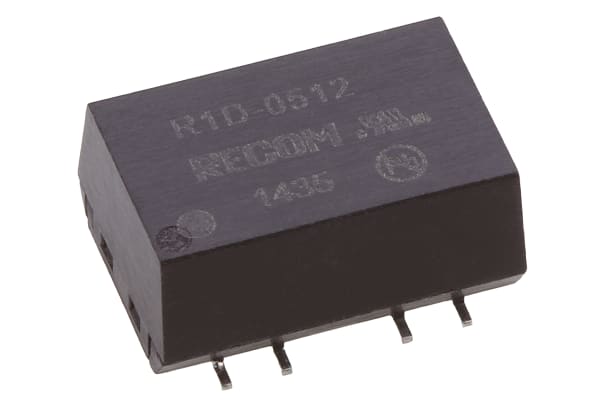 Product image for DC/DC CONVERTER,5VIN,+/-12VOUT 42MA 1W