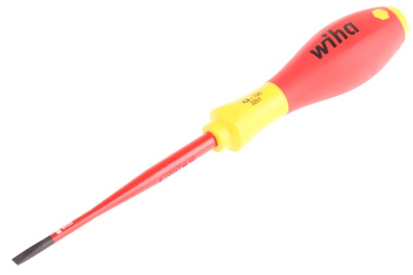 Product image for VDE Elect.Screwdr. SlimFix slotted 4,0mm