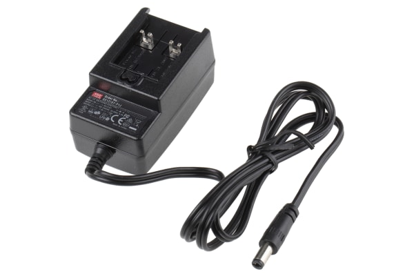 Product image for Power Supply,Plug Top,7.5V,1.33A,10W