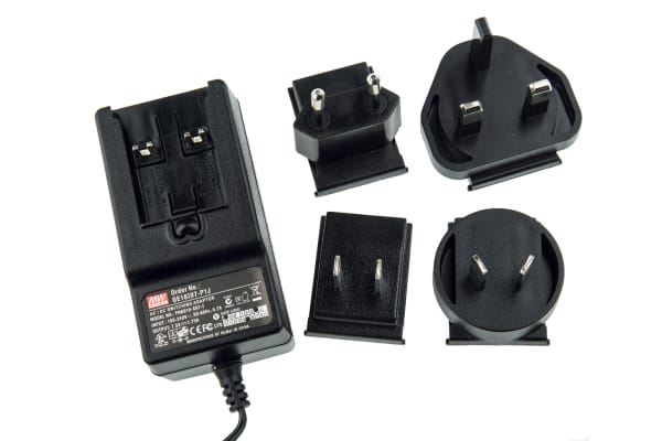 Product image for POWER SUPPLY,PLUG TOP,7.5V,1.73A,13W