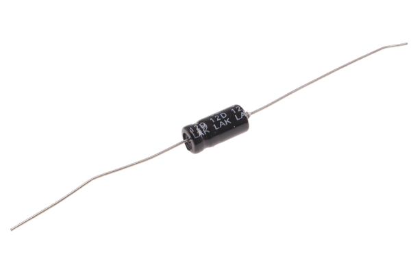 Product image for Axial AL cap, 1uF, 63V