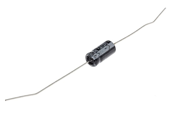 Product image for Axial AL cap, 2.2uF, 50V