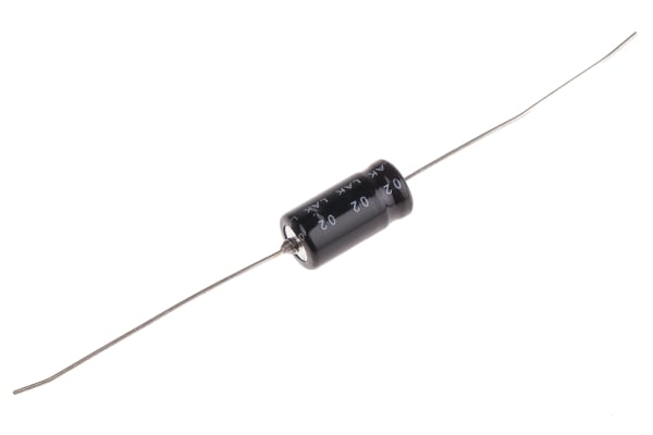 Product image for Axial AL cap, 220uF, 16V