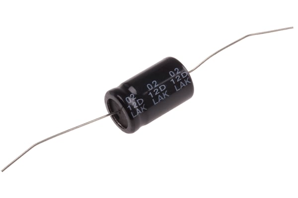 Product image for Axial AL cap, 1000uF, 16V