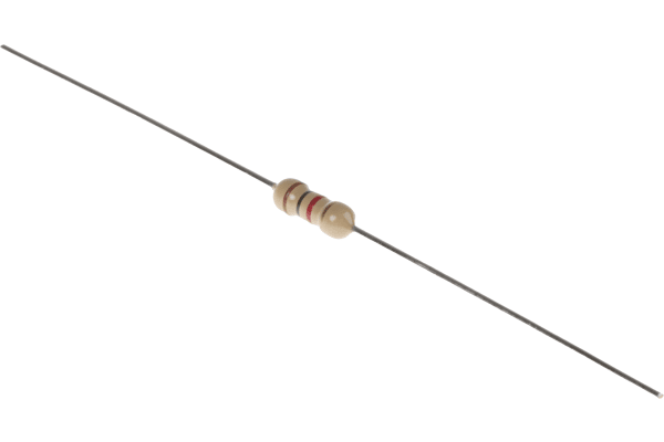 Product image for Carbon Resistor, 0.25W ,5%, 1k