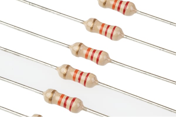 Product image for Carbon Resistor, 0.25W ,5%, 22k