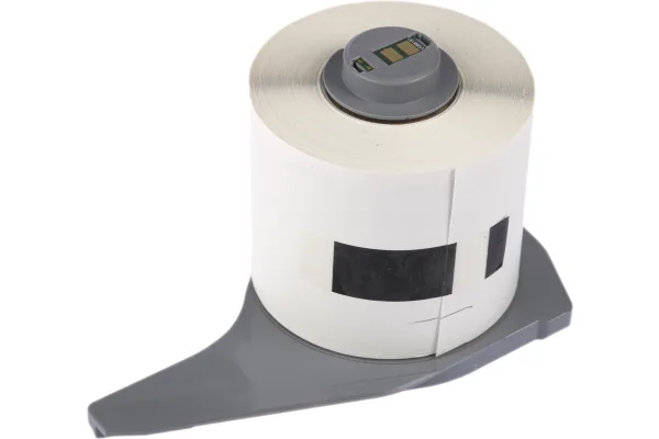 Product image for BMP71 IN/OUT VINYL LABEL WHITE 50.8MM