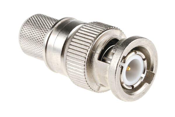 Product image for Telegartner 50Ω Straight Cable Mount BNC Connector, Plug, RG213/U