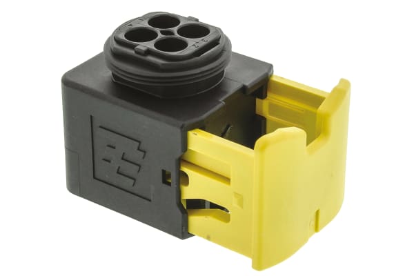 Product image for HDSCS/MCP 2.8K 4 way receptacle housing