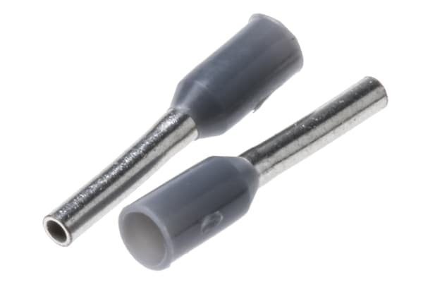 Product image for Ferrule 26AWG Grey 0.12-0.15mm2