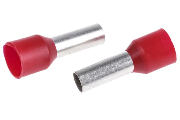 Product image for Ferrule 7AWG Red 10.00mm2