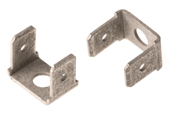 Product image for Tab terminal, stud mount,FASTON 250, R/A