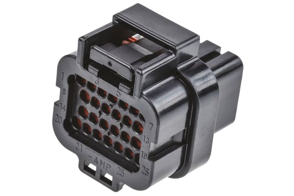 Product image for Superseal 1.0 26 way plug housing, 4 row