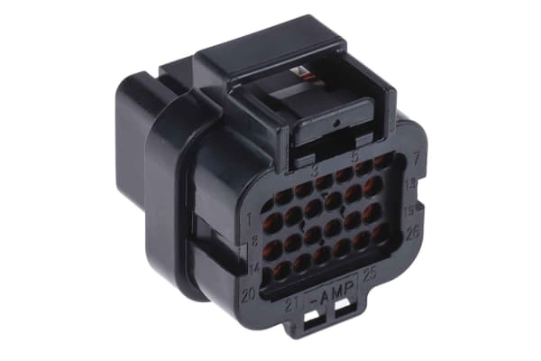 Product image for Superseal 1.0 26 way plug housing, 4 row