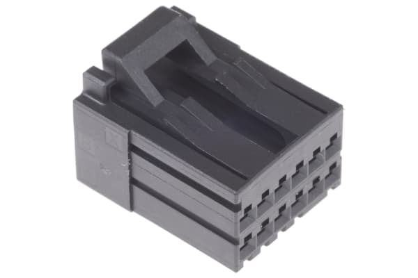 Product image for TE Connectivity, Dynamic 2000 Female Connector Housing, 2.5mm Pitch, 12 Way, 2 Row