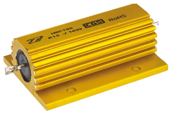 Product image for Aluminium housed resistor 100W 0R10 5%