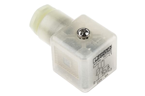 Product image for Connector,valve,3way,scrw,typeA,1LED,PG9