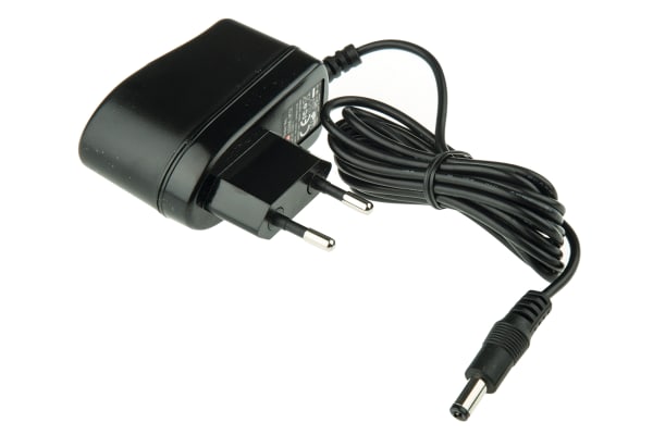 Product image for Power Supply,Euro Plugtop,12V,0.5A,6W